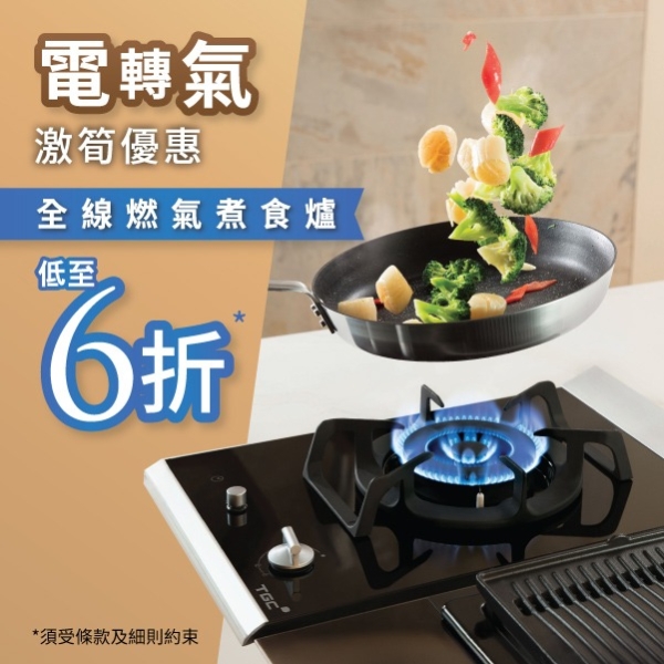 電轉氣激筍優惠 - 煮食爐